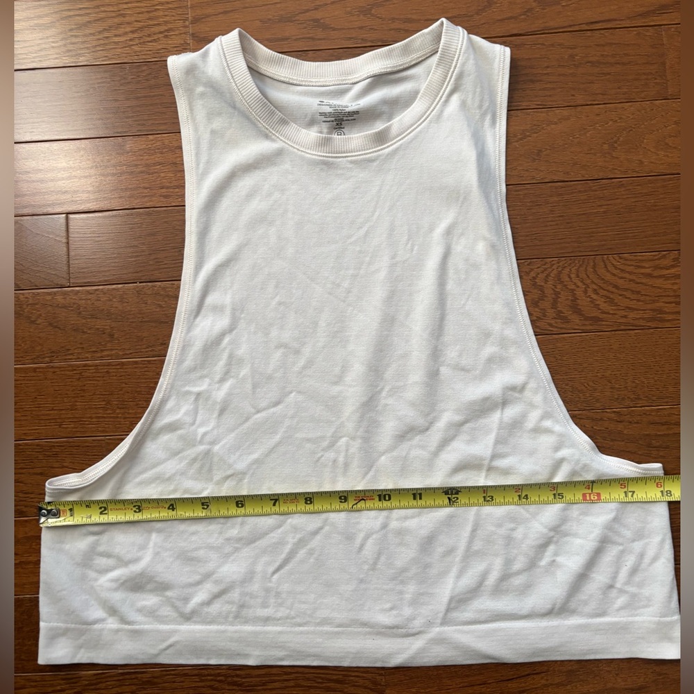 Athleta Mineral Wash Cropped Tank XS GUC